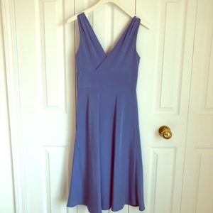 J.Crew Sophia Silk Formal Dress 0P (periwinkle blue)